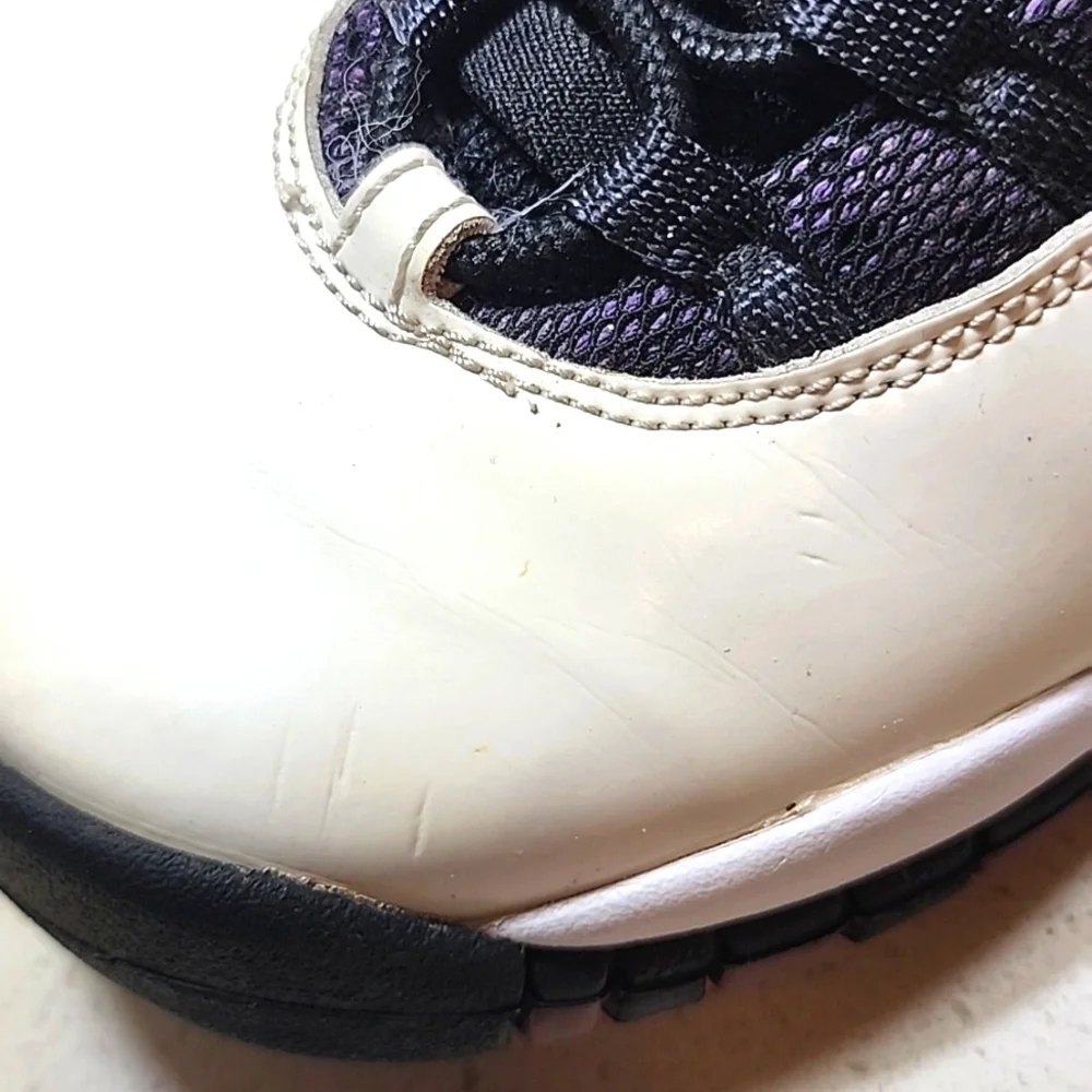 Air Jordans 10 Retro. Unisex. Size 5 Youth. Hard To Find Color Combo - Picture 14 of 16